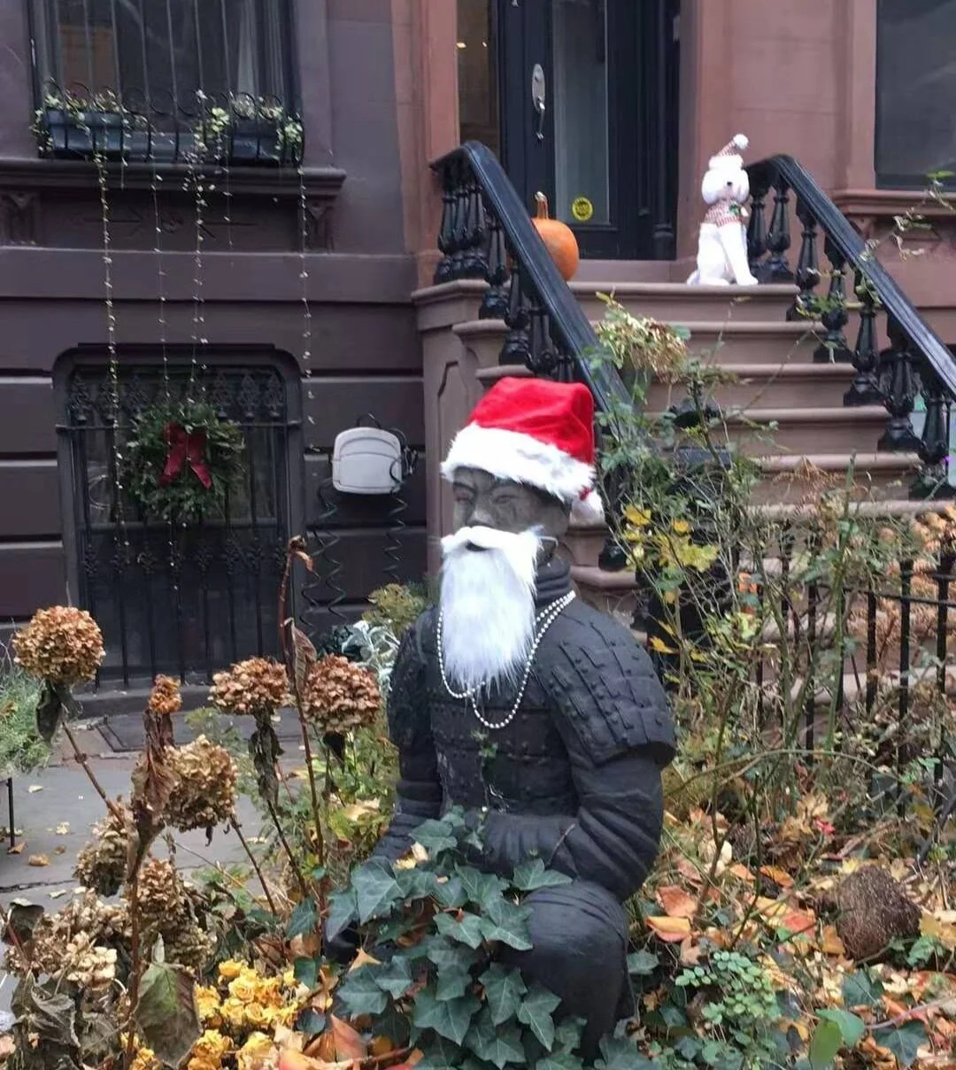 Christmas terracotta