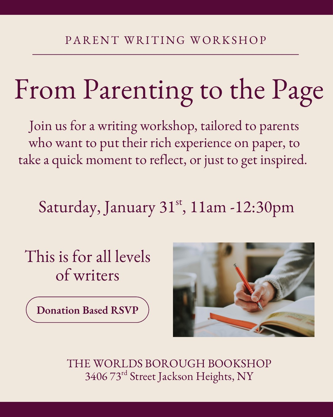 From Parenting to the Page
