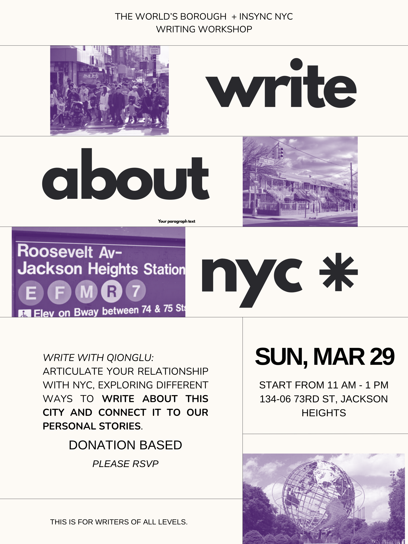 Write About New York City