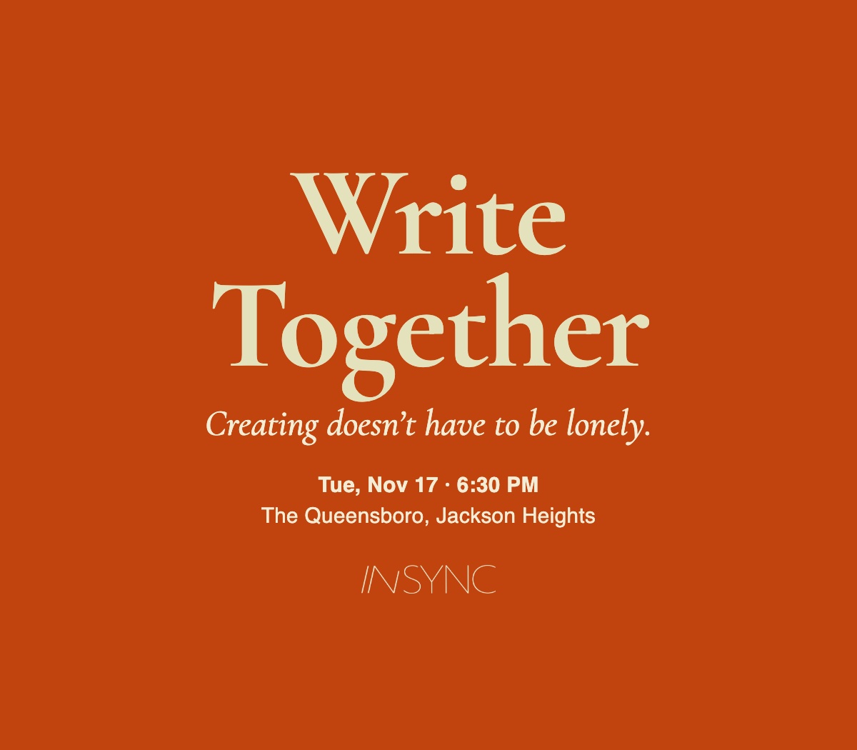 Write With Your Community
